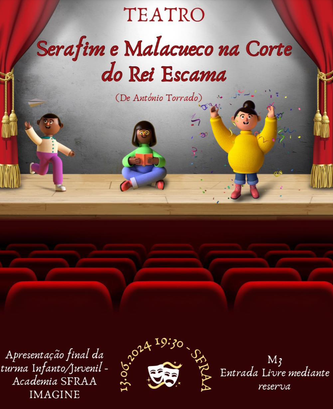 Teatro – Sarafim e Malacueco na corte do Rei Escama