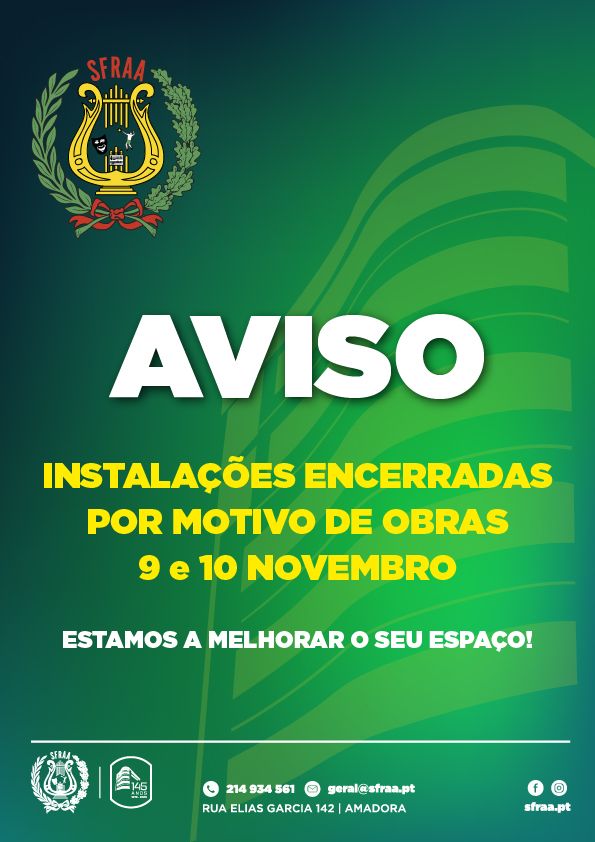 Aviso – Encerramento Edifício Sede