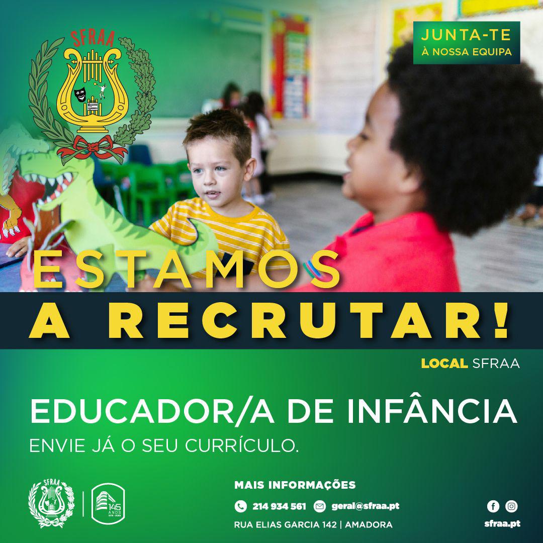 Educador/a de Infância!